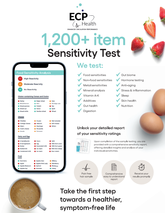 ECP Health - Complete Sensitivity Test